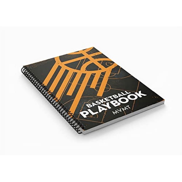 MVMT Sports Entrenamiento de baloncesto, jugadas, ejercicio, análisis. Cuaderno avanzado. A5