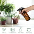 thumbnail image 4 of Botella de spray de plástico, botellas de spray vacías, mascotas, aceites esenciales, productos de limpieza - Pulverizador de gatillo negro con niebla, aromaterapia y productos de limpieza naturales Adepaton 2035721-4, 4 of 8