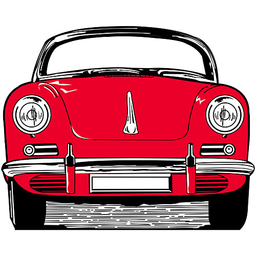 4 Ft 6 In 50 S Sports Car Standee Walmart Com