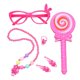 thumbnail image 1 of Niños Lollipop Candy Vestidos vestido de fiesta de cumpleaños niñas Arco Iris tutú vestido Vestidos niños ropa conjunto para 0-12 años 2T Gao Jinjia LED, 1 of 2