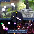 thumbnail image 4 of nipocaio 2 Packs, Luciole, Lampe Solaire à LED, Jardin, Lumière Blanche Chaude, 4 of 5