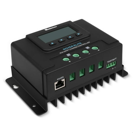 UPC: 0810009714057 | Renogy Rover Elite 40A MPPT Solar Charge Controller with LCD Backlit  Screen for Rover Elite  Display