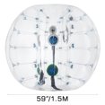 thumbnail image 2 of VEVOR Bumper Bubble Soccer Ball, 4 ft/5 ft (1.2 m/1.5 m) Dia Inflatable Bumper Ball, Inflatable Body Zorb Ball for Kids Adults, Blow It Up in 5 Min, for Backyard, Park, Beach, Playing Center, 2 of 9