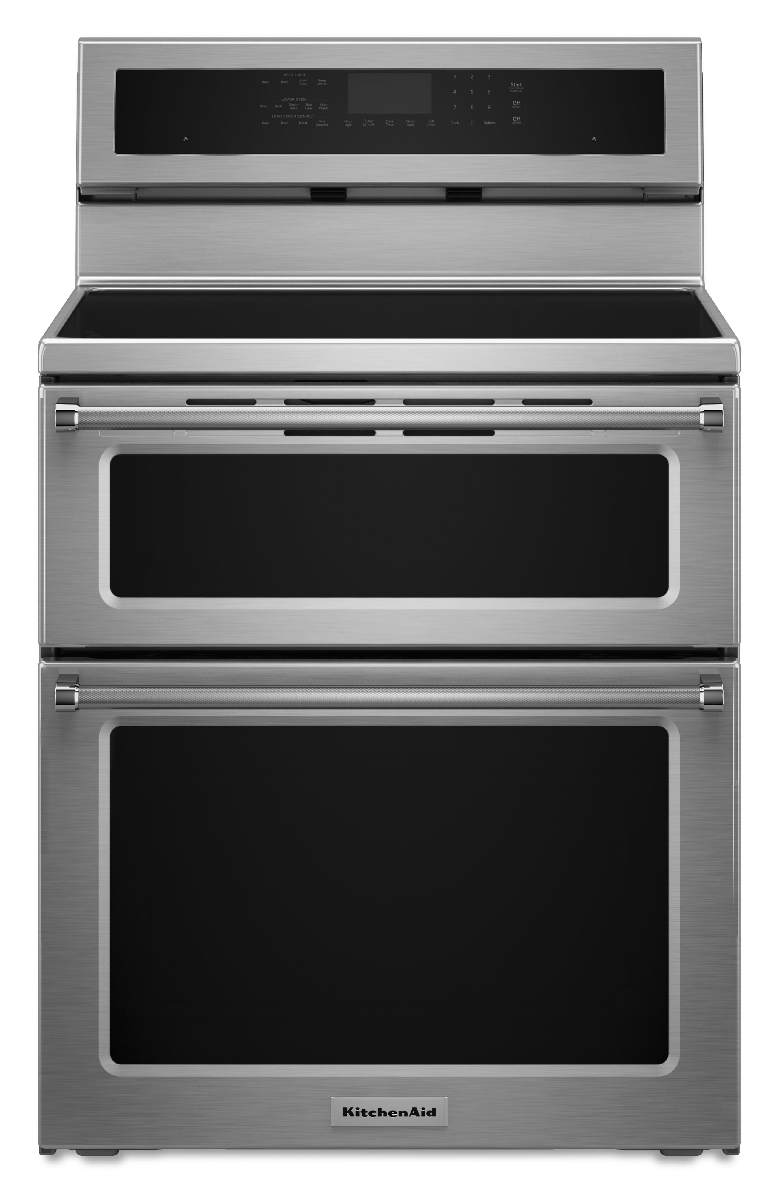 Kitchenaid KFID500ESS 30Inch 4Element Induction Double Oven
