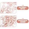 thumbnail image 4 of 100Pcs Mini Paper Clips Document Multi-use Paper Clips Metal Craft Clips Decorative Clips, 4 of 6
