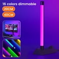 thumbnail image 1 of Muyoka MTFun Barra de luz de relleno RGB de 7,9/15,7 pulgadas con modo de 2 colores y 3 modos de iluminación Barra de luz de relleno RGB 2800~6000K Barra de lámpara de ambiente Selfie de 10 brillo par Muyoka Hogar, 1 of 7