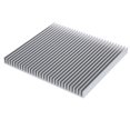 thumbnail image 1 of Awxlumv Disipador de calor de aluminio LED grande 200 x 220 x 18 mm / 7,87 x 8,66 x 0,7 pulgadas Enfriador Placa de disipador de calor de 30 aletas, 1 of 5