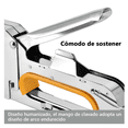 thumbnail image 4 of Engrapadora Bloosom  Tipo Pistola Para Tapiceria Con 4800 Grapas Gris, 4 of 4