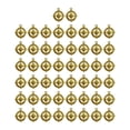 thumbnail image 2 of Dijes de Brújula Mayimx 50 Uds Colgante 3D Oro, 2 of 9
