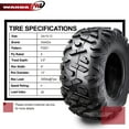 thumbnail image 3 of WANDA UTV ATV Tire 24x10-12 24x10x12 255/60-12 6-Ply Bighorn Style 10423, 3 of 6
