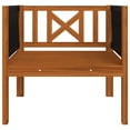 thumbnail image 4 of vidaXL Patio Chair with cushion Solid Acacia Wood, 4 of 6