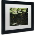 thumbnail image 2 of Trademark Fine Art "Marsh Reflections" Canvas Art by Kurt Shaffer, White Matte, Black Frame, 2 of 4