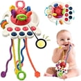 thumbnail image 2 of Juego sensorial Montessori de silicona con cordón para bebés, 2 of 2