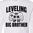 thumbnail image 4 of Inktastic Leveling Up to Big Brother Long Sleeve Youth T-Shirt, 4 of 5
