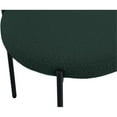 thumbnail image 6 of Maklaine Contemporary Green Finished Fabric Dining Chair, 6 of 7
