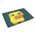 thumbnail image 3 of MKHERT Funny Pixel Art Duck Doormat Rug Home Decor Floor Mat Bath Mat 23.6x15.7 inch, 3 of 3