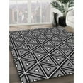 thumbnail image 2 of Ahgly Company Indoor Rectangle Patterned Charcoal Black Area Rugs, 5' x 7', 2 of 6