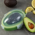 thumbnail image 2 of Pebbuoy Avocado Saver Holder Food Crisper Storage Box Fruit Keeper Sealed Leak-Proof Avocado Keeper Container Odor-Free Crisper Box Kitchen Organizer, 2 of 6