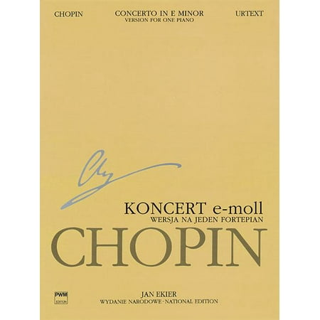 Grieg Piano Concerto In A Minor Concerto No. 1 in E Minor Op. 11 - Version for One Piano: Chopin National Edition, A. Xiiia Vol. 13 (Paperback) ()