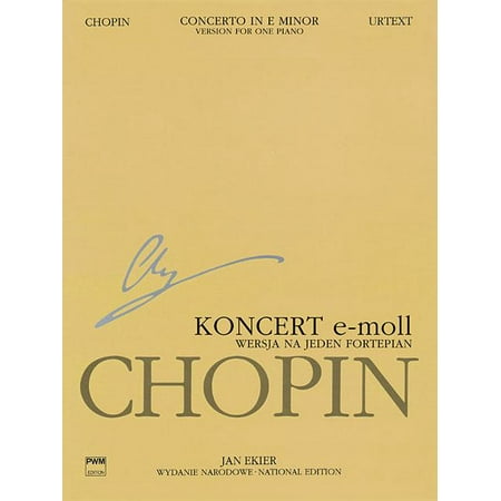 Concerto No. 1 in E Minor Op. 11 - Version for One Piano: Chopin National Edition, A. Xiiia Vol. 13