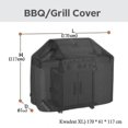 thumbnail image 4 of 5 Tailles Housse de Barbecue Imperméable, 4 of 4