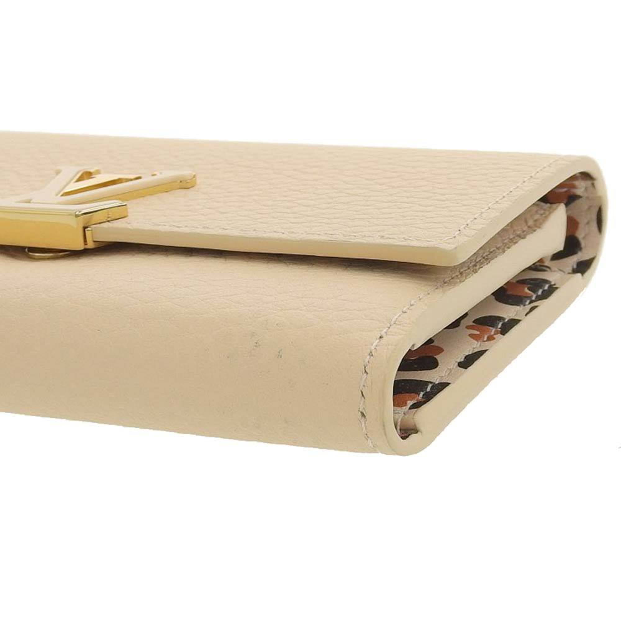 Louis Vuitton Capucines Compact Folding Wallet Red 10cm×14cm×2cm Free  Shipping