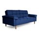thumbnail image 3 of Sofá Cama Makora Modelo Gabbana de Lino Azul, 3 of 8
