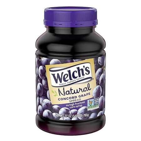 Welch's Natural Spread Concord Grape 27oz