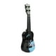 thumbnail image 1 of Ukelele de juguete para niños, guitarra de juguete, juguete educativo musical para mejorar las habilidades auditivas 4 negro, 1 of 9