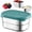 Mint Green, variant on Clearance Under $2 Small Stainless Steel Food Box with Silicone Lid, 110ml Snack Container