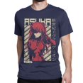 thumbnail image 2 of Camisetas de Anime de Asuka para hombre y mujer, camisa de cuello redondo, algodón, manga corta, ropa Original, 2 of 5