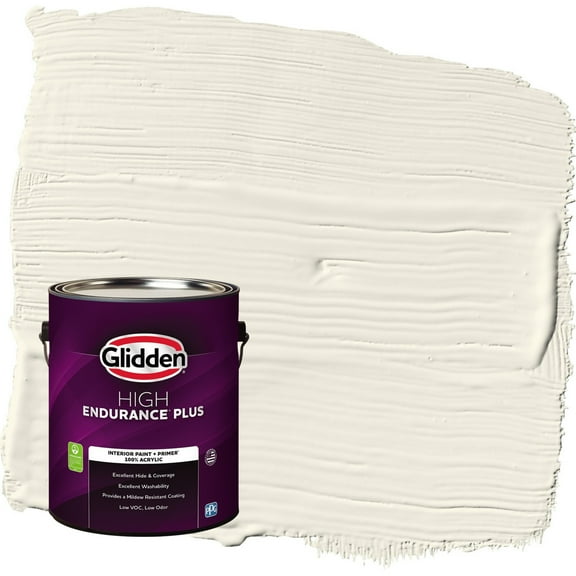 Glidden HEP Horseradish / Beige Semi-Gloss Interior Paint with Primer, 1 Gallon