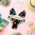 thumbnail image 6 of Flower Butterfly Detachable Sponge Adjustable Strap Bikini Set Two-Pack Swimming Suits One-Piece Swimsuits - Ideal for Beach and Pool Parties, 6 of 6