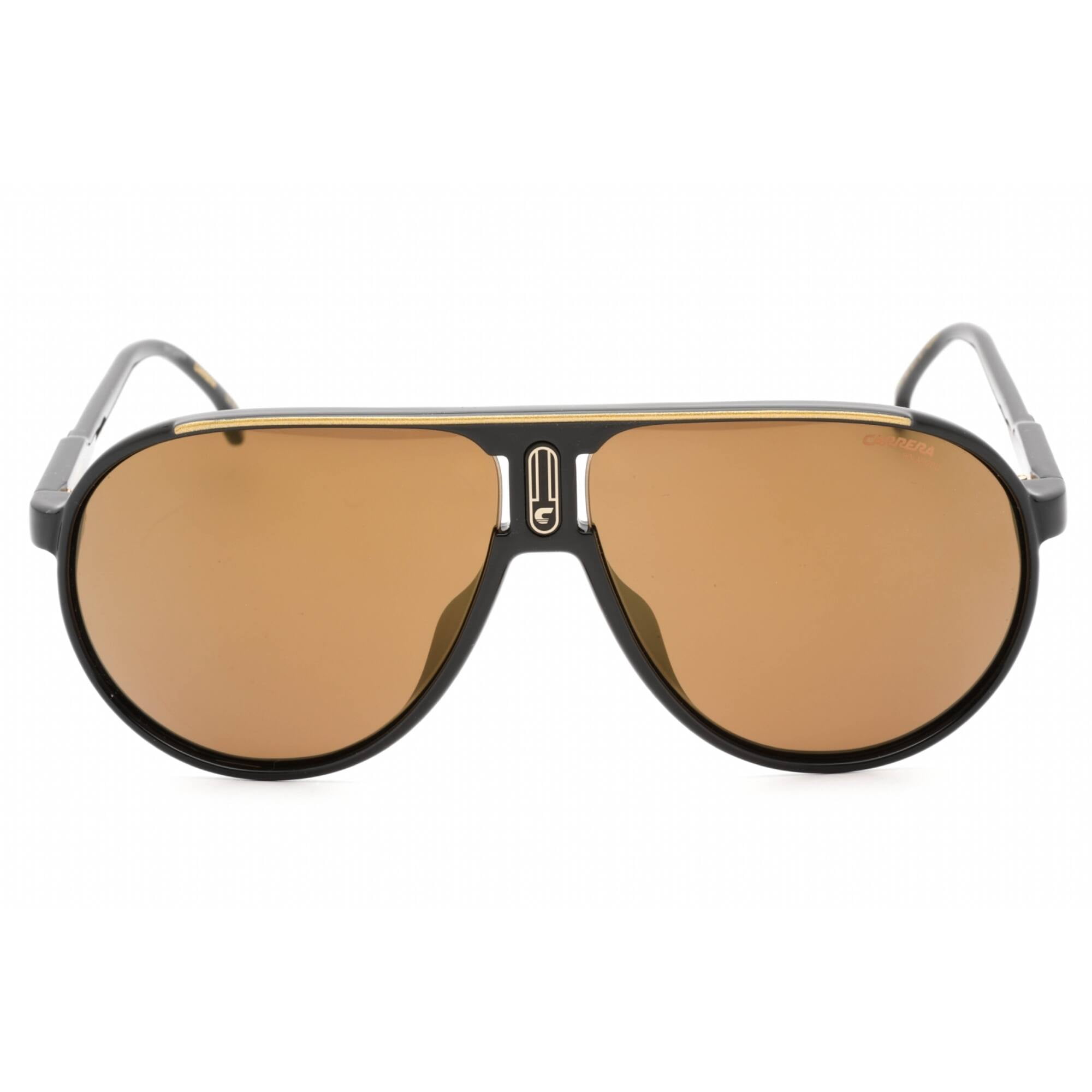 Carrera Brown Pilot Sunglasses CHAMPION65/N 02M2/YL 62 
