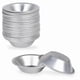 thumbnail image 1 of 25-Pack Reusable Nonstick Aluminum Tart Molds for Egg Tarts, Round Shape, 1 of 5
