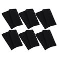 thumbnail image 1 of Cross Stitch Fabric Cotton Hand Knitting Mesh Cloth 14 CT DIY Embroidery Carpet Rug Black, 1 of 7