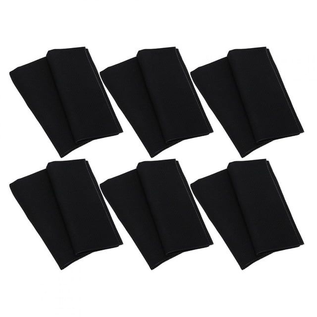 Cross Stitch Fabric Cotton Hand Knitting Mesh Cloth 14 CT DIY Embroidery Carpet Rug Black