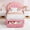 TWIN-XL pink, variant on Pink Teddy Fleece Upholstered Kids Twin Bed, Shell Petal LED Light Headboard with Large Underbed Storage Drawer, Soft Fluffy Platform Bed Frame for Girls Bedroom