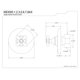 thumbnail image 2 of Kingston Brass Kb3001Ax Control De Volumen Cromo Pulido, 2 of 3