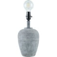 thumbnail image 3 of Livabliss Kakisa Traditional Accent Table Lamp, 19-inch, Gray with White Shade (Set of 2), 3 of 5