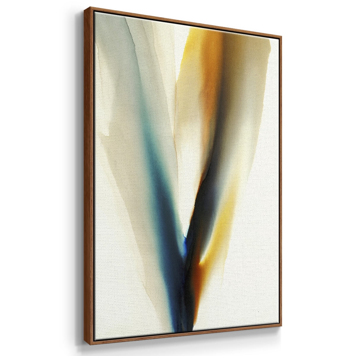 Surreal Tendencies Framed Premium Gallery Wrapped Canvas - Ready to Hang - 27 x 41 - Walnut Floating Frame