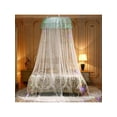 thumbnail image 2 of Polyester Mesh Hung Dome Mosquito Net Bed Canopy Princess Decor, 2 of 5