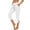 White, variant on Womens Capri Pants,Capri Pants for Women 2026 Elastic Waist Drawstring Stretchy Summer Pant Side Split Casual Lounge Capris with Pockets