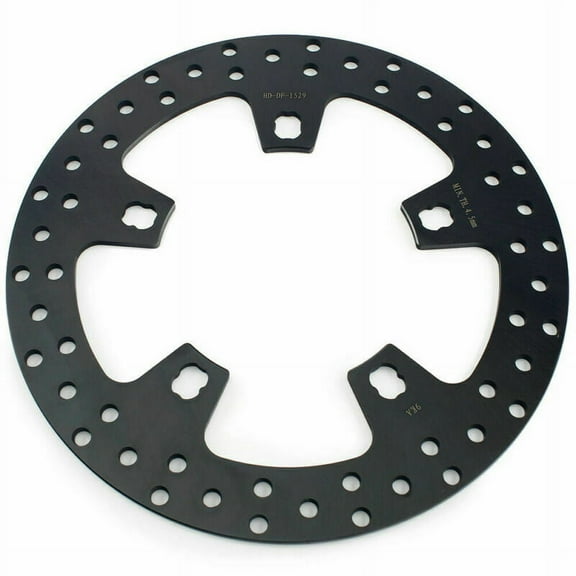 Black 11.8" Front Brake Rotor Disc for Harley Touring Street Glide Road King Glide 2014-2021