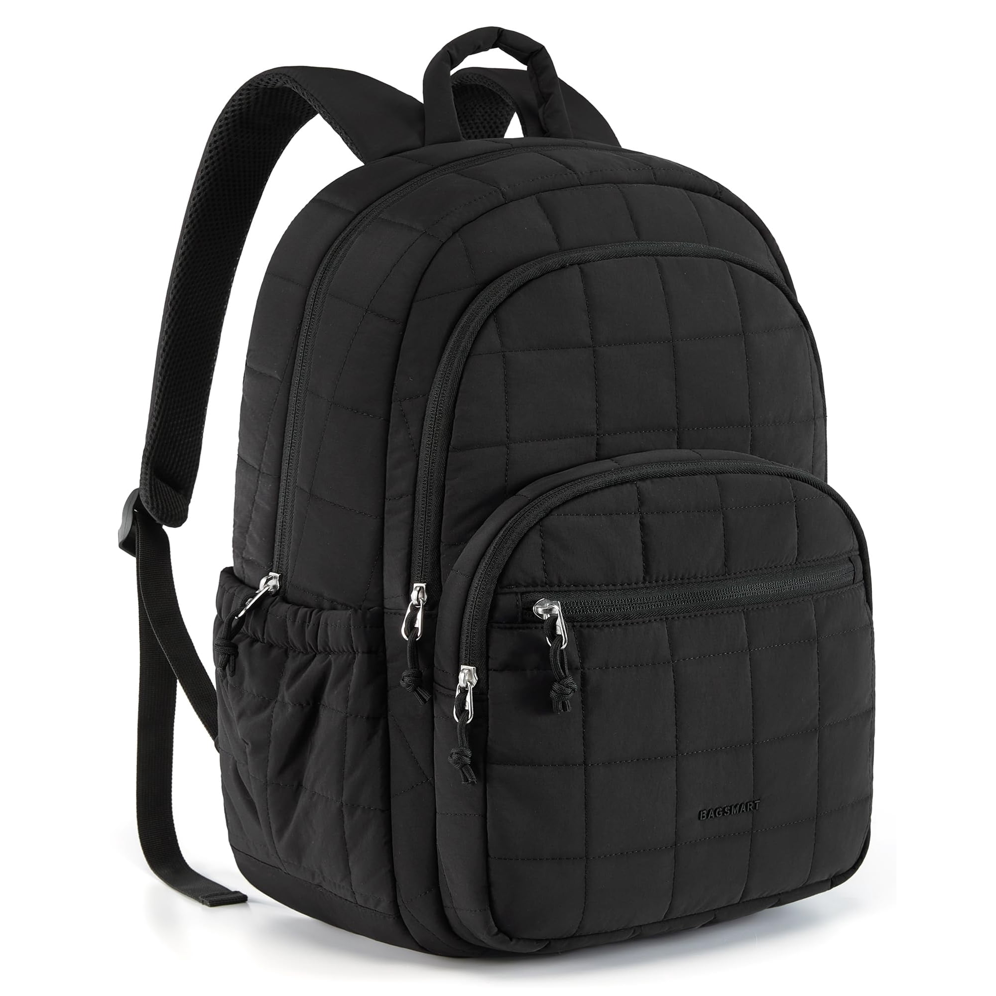 Quilted laptop backpack hotsell