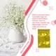 thumbnail image 5 of Cateissary 100 Uds bolsa de papel de aluminio soportes para alimentos bolsas con cierre hermético dorado 7,5x6,5 cm Type2 NO2, 5 of 6