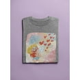 thumbnail image 3 of Cupid And Hearts T-Shirt Women -Smartprints Designs, Female Large, 3 of 4