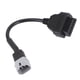 thumbnail image 2 of Arnés adaptador OBDII, adaptador de diagnóstico OBD2 de 6 pines Accesorio para automóvil Arnés de cable OBDII Durabilidad extendida, 2 of 9