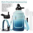 thumbnail image 2 of Biwat 2L Insulated Water Bottle 64 oz Multiple Insulation Vacuum Sealed Portable Sports Half Gallon Metal Water Jug for Outdoor Adventure, Gym, and Daily Use Leak Proof & Non-BPA 2 Liter, 2 of 4