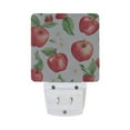 thumbnail image 5 of Yayeee LED Night Light for The Home Plug in With Light Sensors 2 Pack, White Apple Pattern, 5 of 6